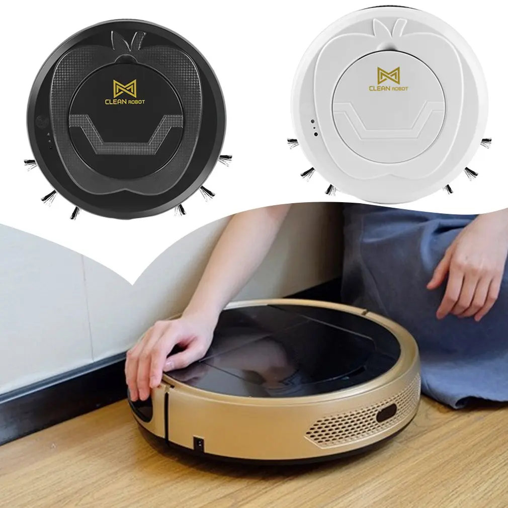 

Multifunctional Robot Vacuum Cleaner Home USB Rechargeable Smart Dry Wet Sweeping Robot Vacuum Cleaner