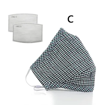 

Reusable Dustproof Mask,Dust Mask PM2.5 Windproof Foggy Haze Pollution Respirato Washable Air Purifying Facemask +2 Filter New