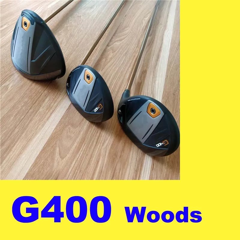 

3PCS --G400 Driver Fairway Complete Set Golf Clubs Driver G400 Golf Fairways woods with shaft headcover