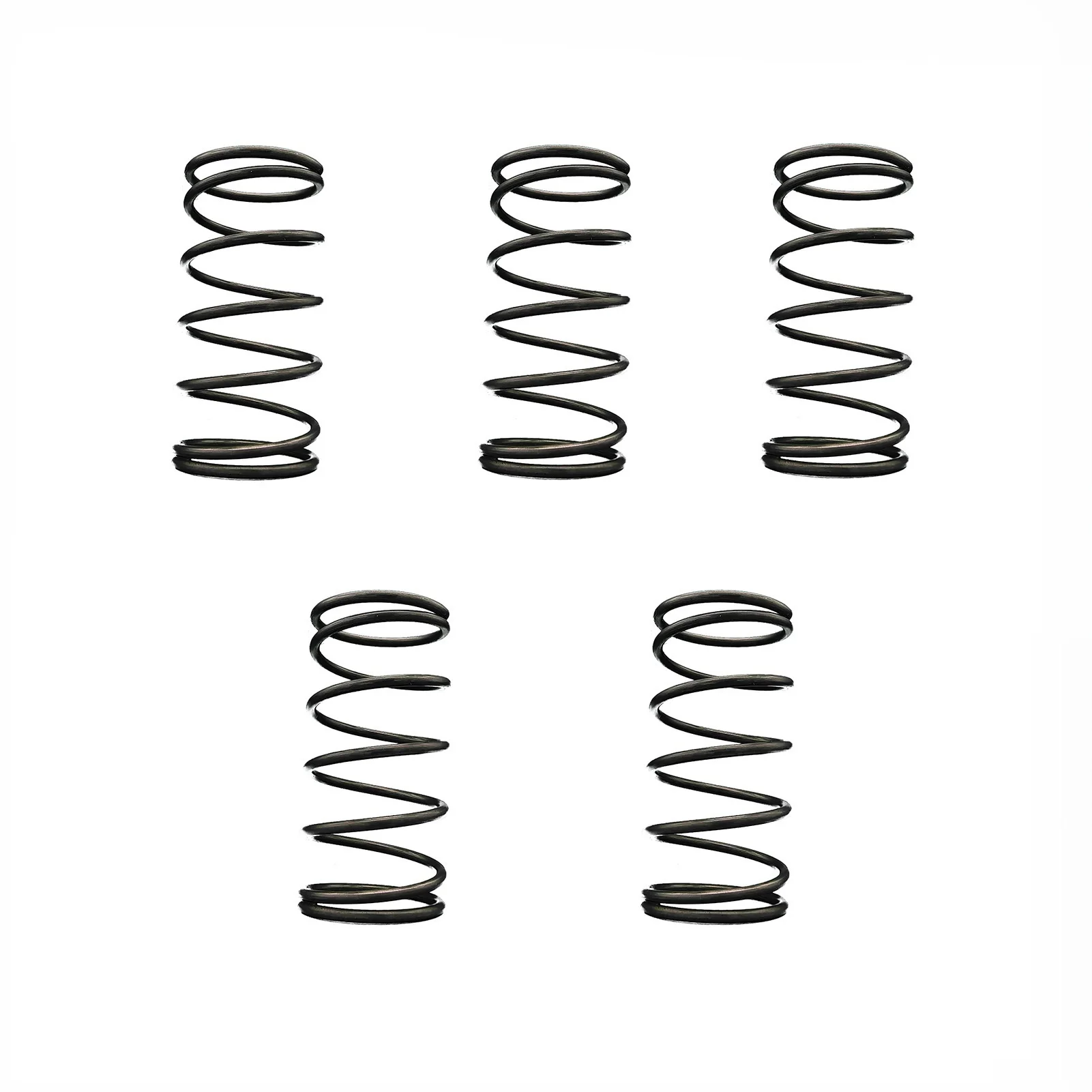 

5PCS, Compressed Springs, 3mm Wire Diameter x 17mm Outer Diameter x (20-100)mm Free Length, Spring Steel Compressed Springs