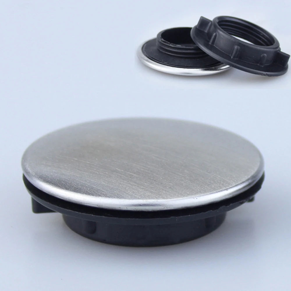 

Kitchen Sink Tap Hole Blanking Plug Cover Plate Disk Polished Or Brushed Finish