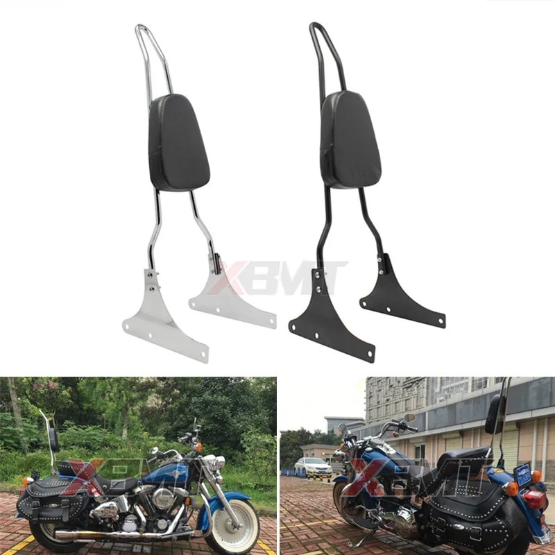 

Motorcycle Backrest Sissy Bar For Harley Softail FLSTC FLSTNSE FLSTSC FLSTF FLSTN FXSTD Night Train Fat Boy