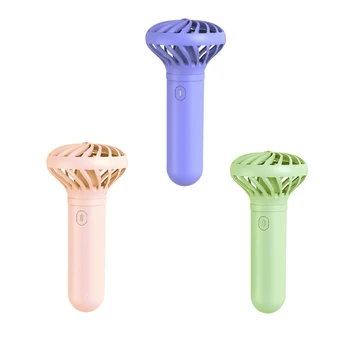 

Handheld USB Ice Charging Tube Portable Small Fan Baby Student Sleeping Office Silent Fan Desktop Mini Fold Fans Air Cooler