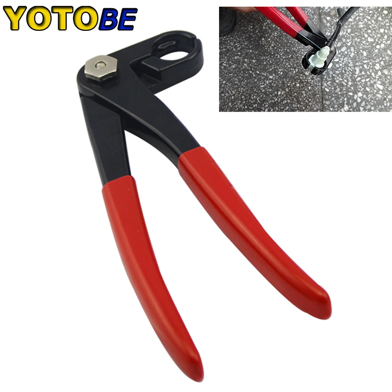 

Universal Car Fuel Feed Pipe Plier Grips In Line Tubing Filter Aluminum Alloy Service Tool 220mm for Mechanics / Pipe Fitters