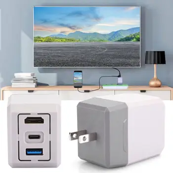 

Base Support Host Charging/Switching TV Mode Mobile Phone Projection Screen for Switch US Plug 100-240V Hot