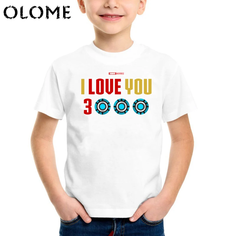 DAD I Love You &quot(Мама/папа я тебя люблю) 3000 раз детская футболка для маленьких