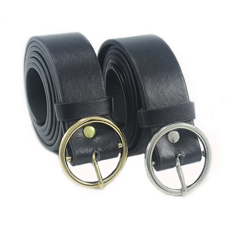 Ceinture Jeans Belt Noir Pantalon Ceinture Hommes Ceinture 2,8 cm Large Boucle Métal