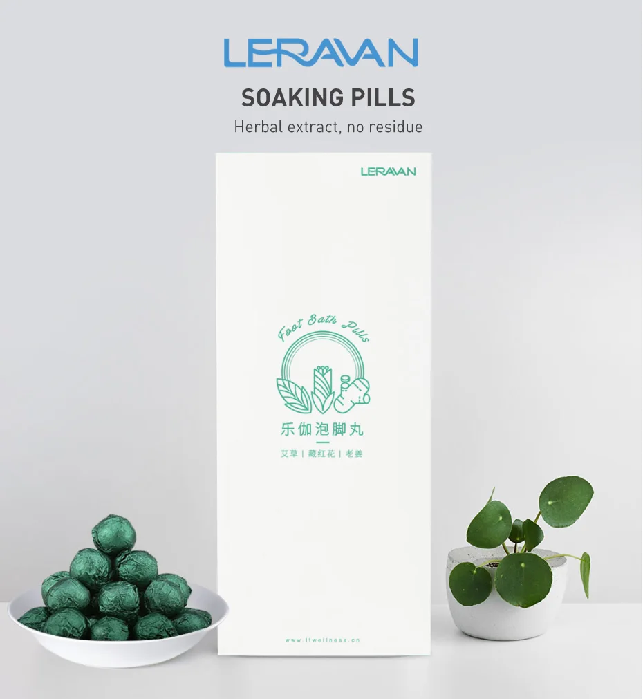乐伽泡脚丸-艾草红花老姜足浴球-小米有品_02