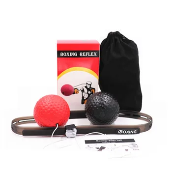 

Reflex Speed Punch Ball Muay Thai Raising Hand Eye Reaction Boxing Ball Gym Training Equipment Adjustable Head Circumference