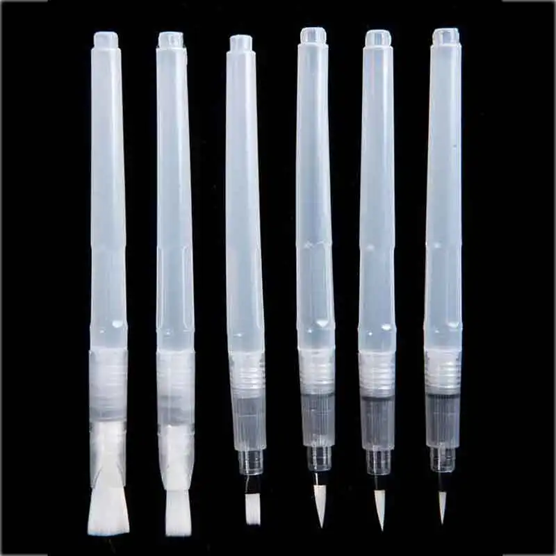 Art Supplies Water Color Brush Watercolor Brushes Calligraphy 6 Pcs