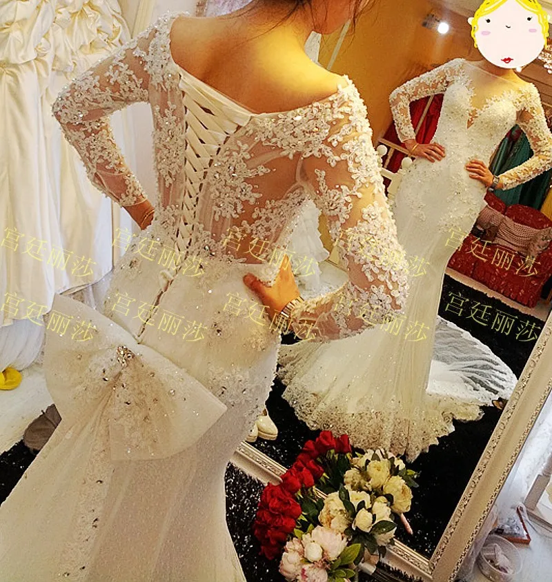 Реальное изображение vestido de noiva популярные сексуальные бусы с кристаллами на заказ свадебное платье платья для матери невесты