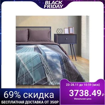 

Bed linen "Ethel" 2 bd Big city 175 * 215 cm, 220 * 240 cm, 50 * 70 cm - 2 pieces