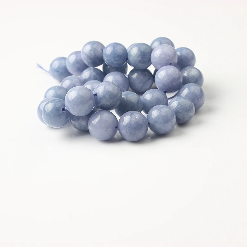 LIngXiang натуральные ювелирные изделия Голубой Аквамарин камни свободные бусины DIY для мужчин и wo мужчин браслет ожерелья серьги аксессуары