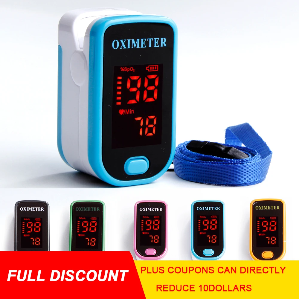 

Portable Finger Oximeter Medical Equipment Pulse Saturometro Measuring Heart Rate Monitor Heartrate Oximetro Apparatus