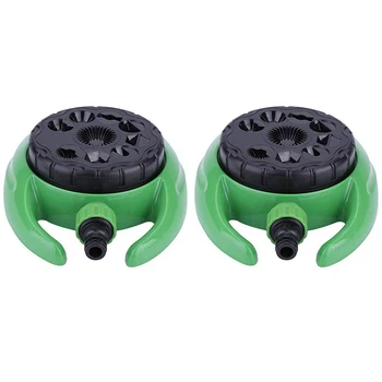 

2Pcs 9-Function Garden Lawn Plants Watering Sprinkler Spray Nozzle Garden Plant Watering System Garden Tools
