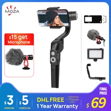 MOZA Mini S 3-осевой ручной шарнирный стабилизатор для камеры для iPhone huawei p30pro Andriod PK MINI MI Vimble2 Osmo Карманный стабилизатор телефона