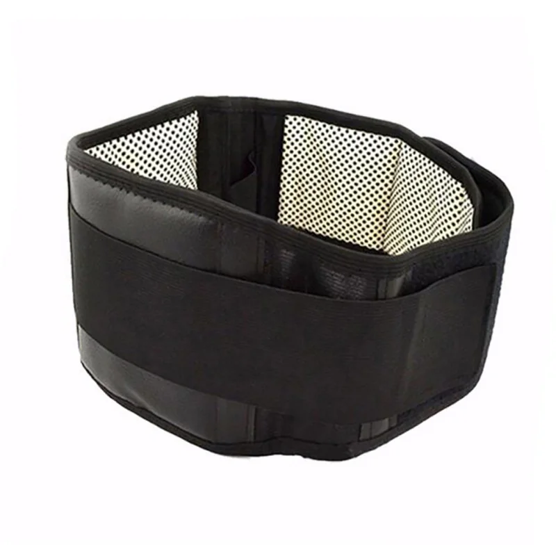 A Waist Support Waist Lumbar Disc Therapy Belt Support Brace Self-heating Magnetic Tourmaline Shock Absorption Waist Pads - Цвет: A
