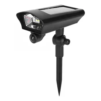 

Energy Saving Multifunction Infrared Induction Solar Wall Garden Ground Decorative Light Landscape