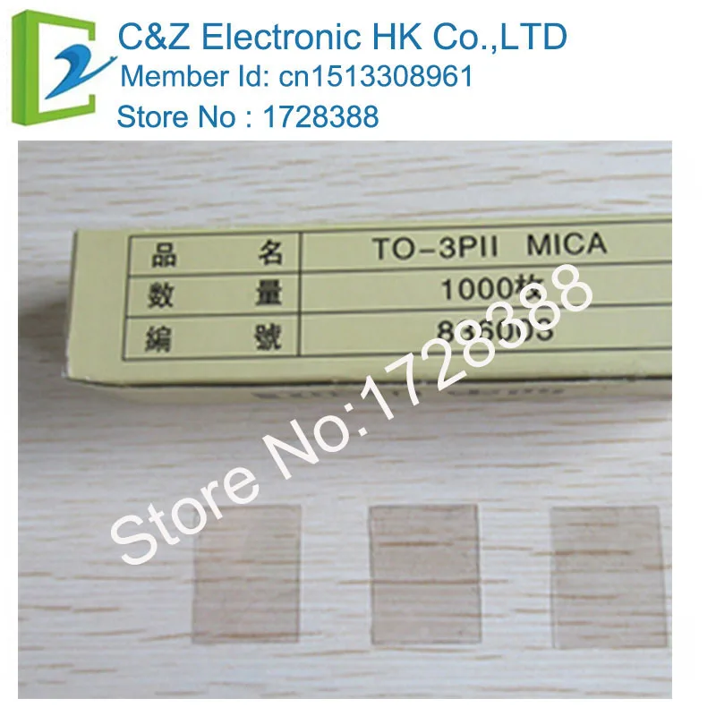 TO-3PII MICA 20*25*0,12 MM sin agujero. Lámina de aislamiento para Transistor, no poroso, buena calidad, envío gratis