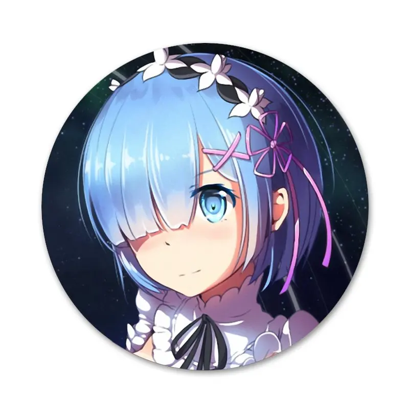 Anime rem re zero emilia cozinha decoração de casa geladeira adesivos  magnéticos garrafa abridor cerveja - AliExpress