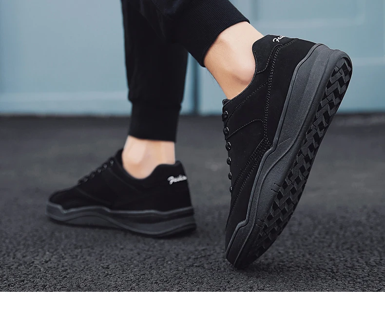 Explosion comfortable Large size spring and autumn new trend men's fashion shoes casual students personality wild men's shoes