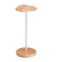 Universal Wood Headphone Stand Creative Display for bracket for Headset Simple Holder Rack Hang Non slip Space Saving