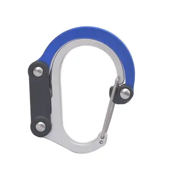 

2020 Hybrid Gear Clip Carabiner Rotating Hook Clip Strong Clips For Camping Fishing Hiking Travel Backpack Climbing Equipment