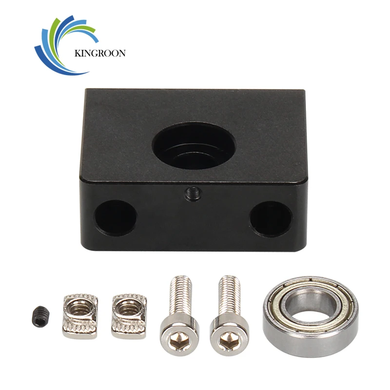 Kingroon Z-eixo Parafuso Titular mm Chumbo Parafuso Montagem Superior para Cr10 Cr-10s Ender Ender 3pro Metal Z-haste Suporte de Rolamento Impressora 3d - Imagem 4