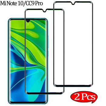 

2 Pcs Screen Protector for Xiaomi Note 10 Tempered Glass Protection Mi Note10 Xiomi Mi CC9 Pro Glass Film on Xiaomi Mi-Note-10