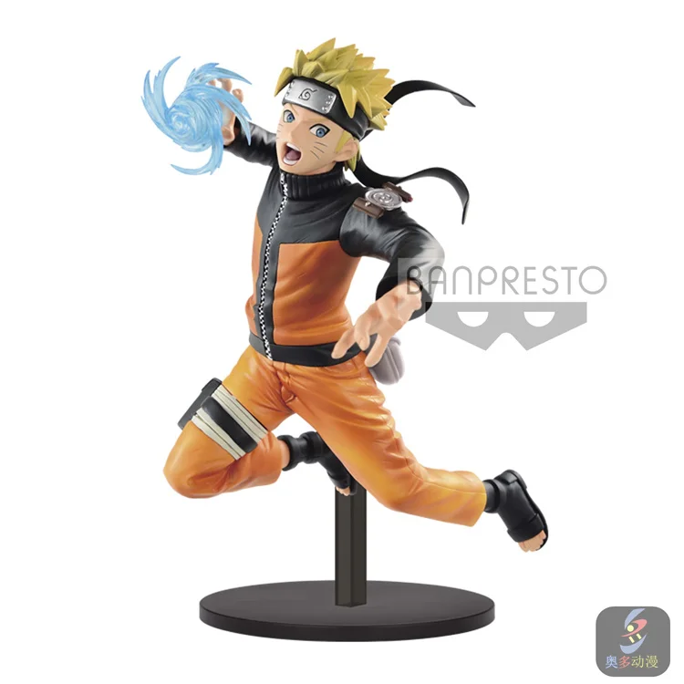 Bandai Наруто Shippuden Swirling фигурка Наруто украшения игрушки фигурные модели куклы Brinquedos Vol.08