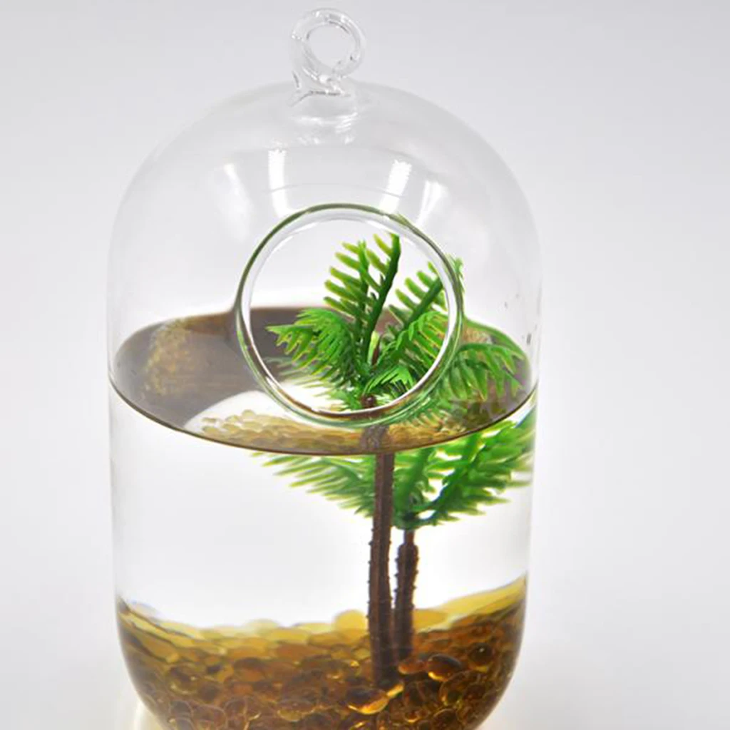 Plastic Coconut Palm Tree Miniature Plant Pots Bonsai Craft Micro Landscape DIY Decor
