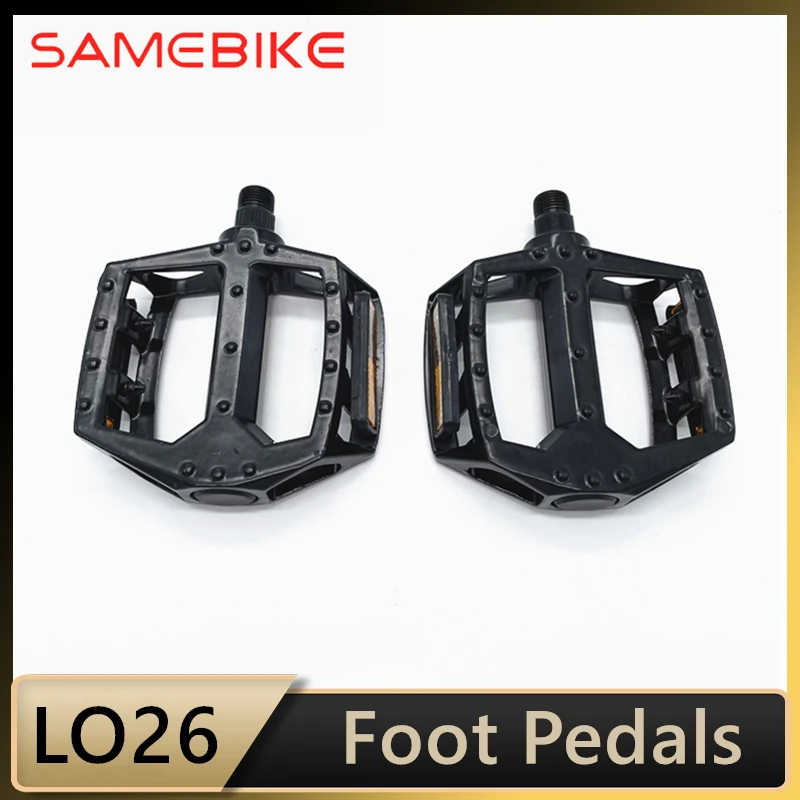 

Оригинальные педали для электровелосипеда SAMEBIKE LO26, электрические велосипедные педали для складного электровелосипеда LO26, велосипедные поворотные педали
