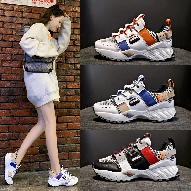 Обувь увеличивающая рост женские кроссовки коллекция 2019 года сезон весна