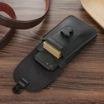 

Men's multifunctional mobile phone belt bag U6S8