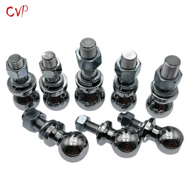 【入札】CVP　4穴用　ピントルフック　2インチボール5000LBS 牽引装置 トレーラーヒッチマウント クロムヒッチマウントトウボール2インチ