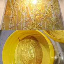 Золотой пигмент жемчужный порошок акриловая краска покрытие художественное ремесло цветной пигмент порошок M0XB