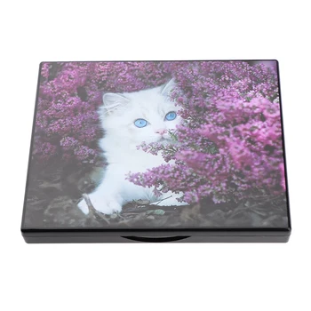 

Makeup Palette Empty Eyeshadow Pans Powder DIY Cosmetic Container W/ Mirror