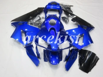 

4Gifts Injection mold New ABS Motorcycle Full Fairing Kit Fit For Honda CBR600RR 03 04 F5 2003 2004 Body set Blue Black Light