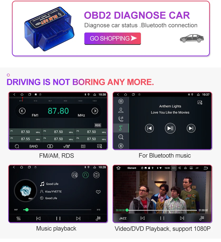 Isudar 2 Din Android 9 авто радио для Ford/Mondeo/Focus/Transit/C-MAX/S-MAX/Fiesta автомобильный DVD мультимедиа GSP 8 Core ram 2 Гб rom 32G