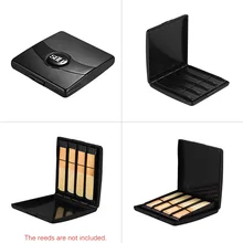 Черный чехол-держатель для тростника ABS 8 шт. емкость для саксофона саксофон трости для кларнета саксофон аксессуары