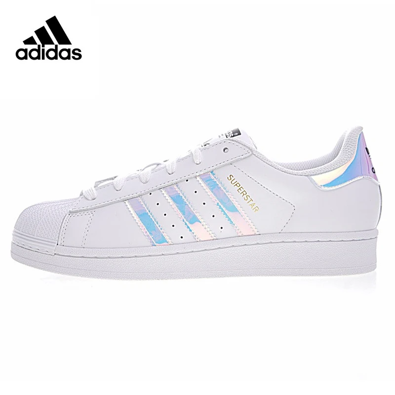 Adidas Superstar Men and Women Skateboarding Shoes Outdoor Sports Designer White Flat Wearable Lightweight Breathable AQ6278