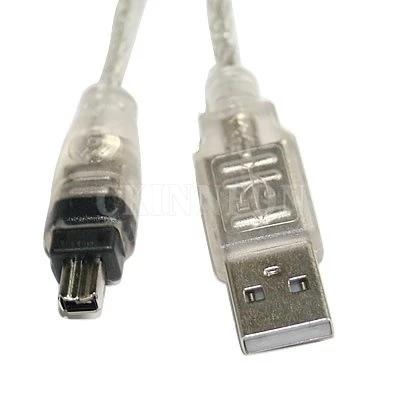 100 шт. 1 5 м 4 P контактный/6 контактный IEEE 1394 для адаптера iLink кабель
