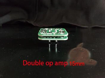 Dual Op 15mm Lusya HiFi полностью дискретный высокое Напряжение дифференциальный SH03 компонент операционный усилитель предусилитель один двойной Op T0859 - Цвет: Dual Op 15mm