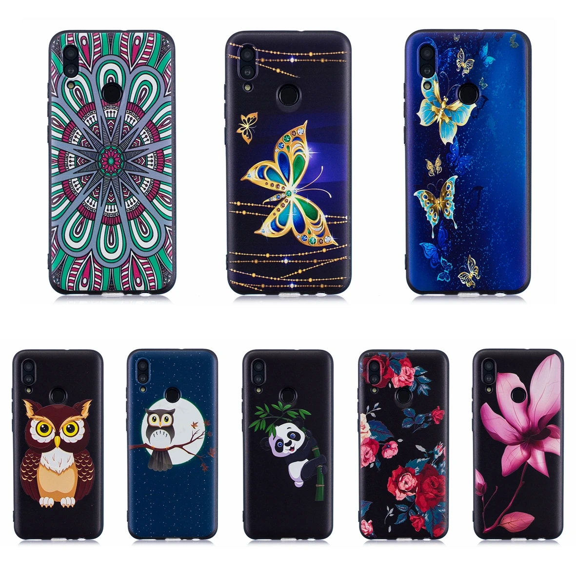 Модный чехол с рисунком для huawei Honor 10 Lite/P Smart 2019 TPU силиконовый Honor10 Lite/Honor Lite/PSmart s |