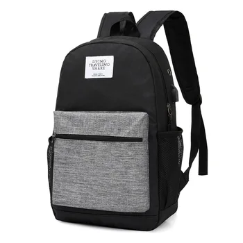 

Oxford Backpack Women and Men Cloth Charging Casual School Bagmen's Business Travel Multi-function Bag Men Laptop Backpack 2020