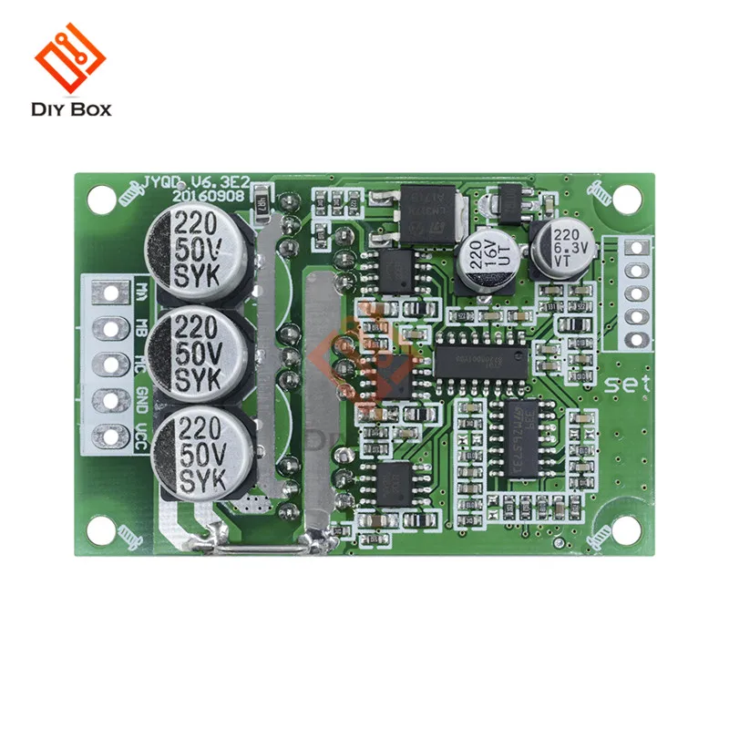 DC 12 V-36 V 500W PWM бесщеточный мотор Управление; зал мотор балансировки автомобильных сбалансированный BLDC водитель автомобиля Управление плата Модуль гибкий кабель