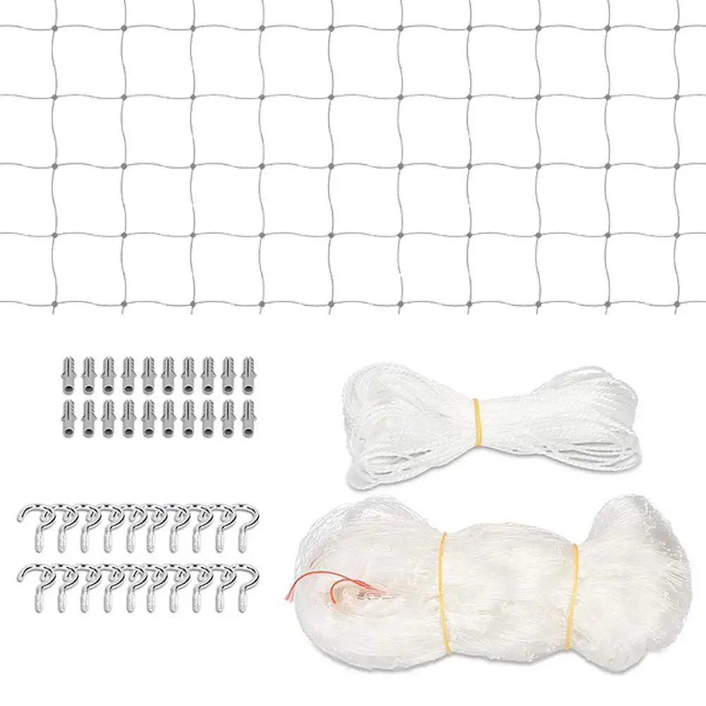 Pet Safety Protection Fence Cat Dog Nylon Protective Transparent Mesh Net For Balcony & Window For Baby Kid Falling Net Fence