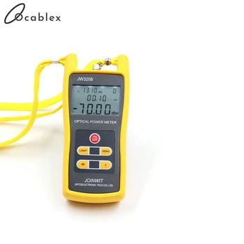 

Free Delivery by Fedex JW3208C Joinwit -50~+26dBm Handheld Optical Power Meter Fiber Optic Tester SC FC ST Connector