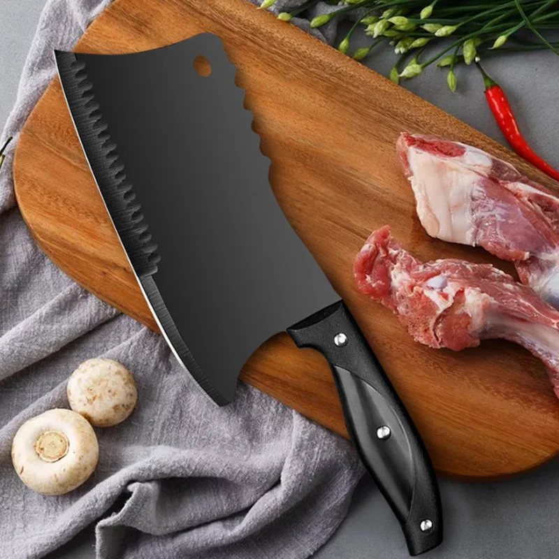 Нож мясника из нержавеющей стали нож для измельчения костей мяса овощей нарезки