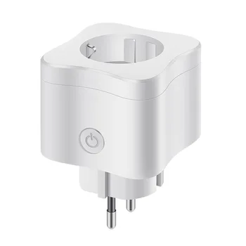 

Smart Plug Mini Wifi Socket Eu Standard Support For Google Home Alexa Ifttt Voice Control Eu Plug